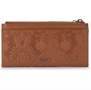 The Sak Tan Embossed Floral Wallet